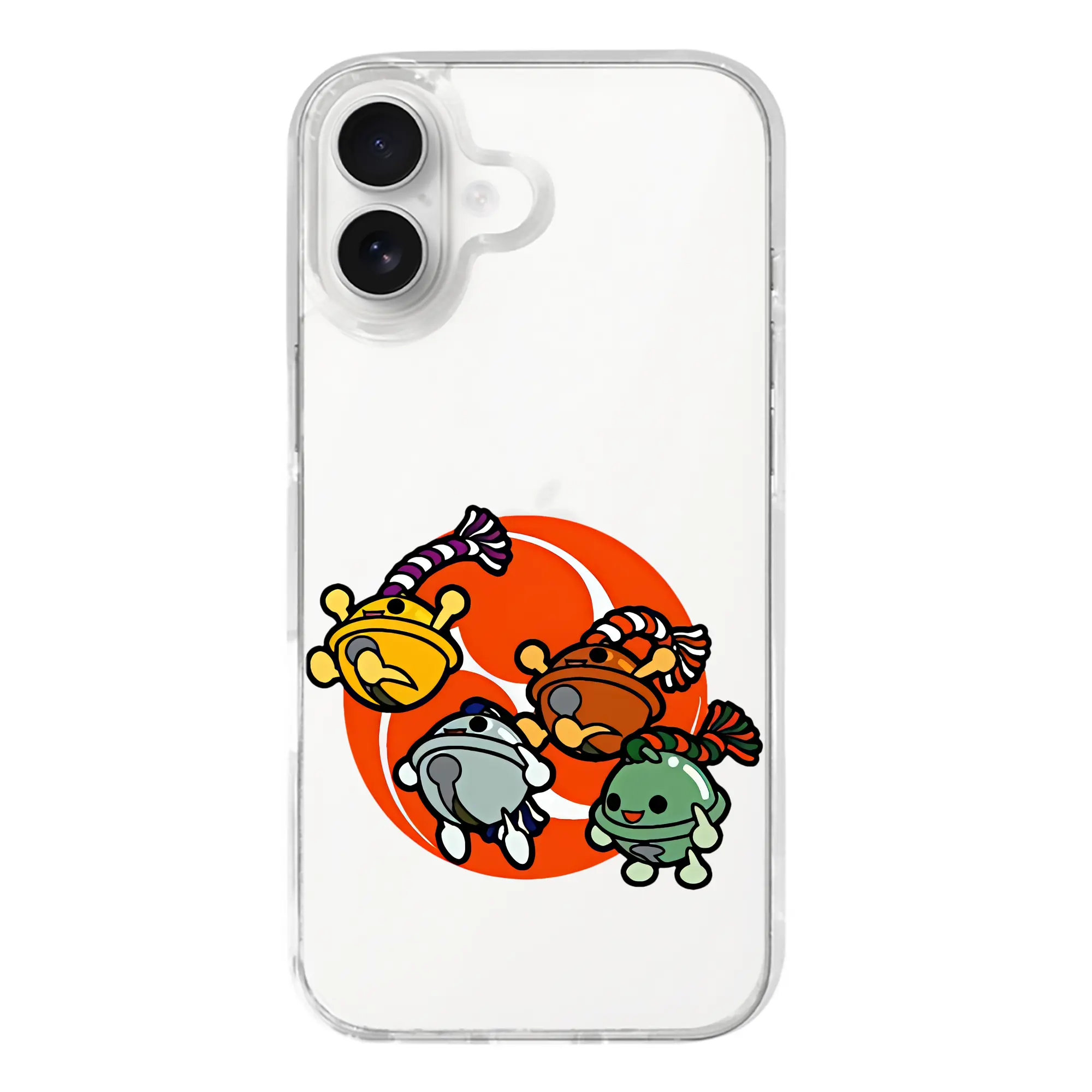 太鼓の達人 グッズ - iPhone 17シリーズ 透明スマホケース – 薄型・耐衝撃・精密フィット保護カバー